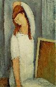 Amedeo Modigliani Jeanne Hebuterne oil on canvas